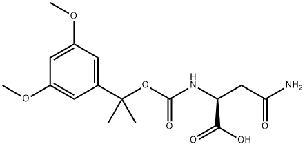 DDZ-L-天冬酰胺 结构式