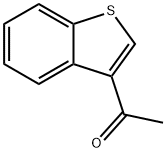 3-アセチルベンゾ[b]チオフェン 化学構造式