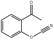 Cyanic acid, 2-acetylphenyl ester (9CI),1128-22-9,结构式