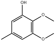 4,5-DIMETHOXY-3-HYDROXYTOLUENE, 1128-32-1, 结构式