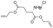 L-GlutaMic acid, di-2-propenyl ester, hydrochloride Structure