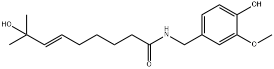 16-Hydroxy Capsaicin 化学構造式