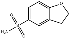 2,3-DIHYDRO-1-BENZOFURAN-5-SULFONAMIDE Struktur