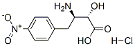 (2S,3R)3-amino-2-hydroxy-4-(4-nitrophenyl)butyric acid.HCl Structure