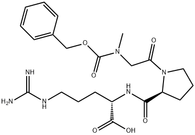 Z-SAR-PRO-ARG-OH 化学構造式