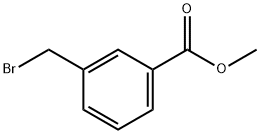 3-溴甲基苯甲酸甲酯,1129-28-8,结构式