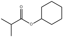 2-甲基丙酸环己酯, 1129-47-1, 结构式