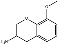 2H-1-BENZOPYRAN-3-AMINE,3,4-DIHYDRO-8-METHOXY-