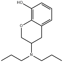 8-hydroxy-3,4-dihydro-3-(dipropylamino)-2H-1-benzopyran,112904-74-2,结构式