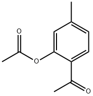 Ethanone, 1-[2-(acetyloxy)-4-methylphenyl]- 化学構造式