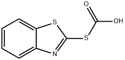 Carbonothioic acid, S-2-benzothiazolyl ester (9CI) Structure