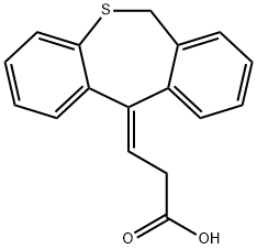 112930-58-2 (E)-3-(6,11-Dihydrodibenzo(b,e)thiepin-11-ylidene)propionic acid