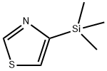 Thiazole,  4-(trimethylsilyl)- Structure