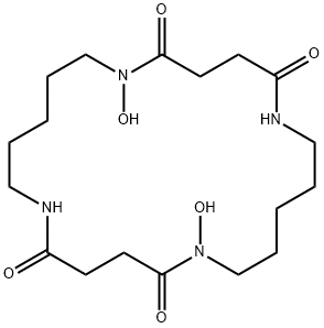 6,17-ジヒドロキシ-1,6,12,17-テトラアザシクロドコサン-2,5,13,16-テトラオン 化学構造式