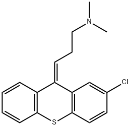 Chlorprothixene Struktur