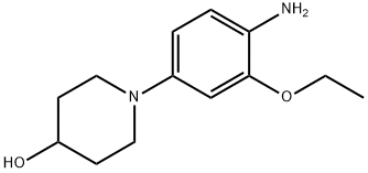 1-(4-aMino-3-ethoxyphenyl)piperidin-4-ol Struktur
