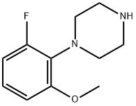 1-(2-氟-6-甲氧基苯基)哌嗪,113028-78-7,结构式