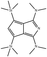 2-Azapentalene, 1,3-bis(dimethylamino)-4,6-bis(trimethylsilyl)-|