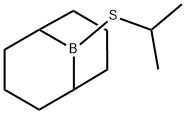 9-Borabicyclo[3.3.1]nonane, 9-[(1-methylethyl)thio]-,113055-83-7,结构式