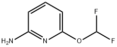 6-(difluoroMethoxy)pyridin-2-aMine Structure