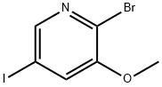2-Bromo-5-iodo-3-methoxypyridine