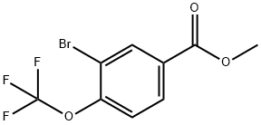 Methyl 3-broMo-4-(trifluoroMethoxy)benzoate Struktur