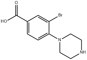 3-브로모-4-피페라지노벤조산