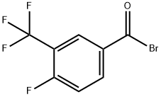 4-氟-3-三氟甲基溴代苯乙酮 结构式