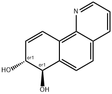 BENZO(H)QUINOLINE-7,8-DIHYDRODIOL Struktur