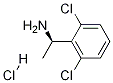 (R)-1-(2,6-二氯苯基)乙胺盐酸盐 结构式