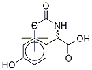 α-[[(1,1-DiMethylethoxy)carbonyl]aMino]-2-fluoro-4-hydroxybenzeneacetic Acid 结构式