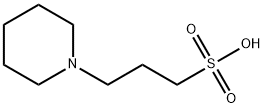 piperidine-1-propanesulphonic acid Struktur