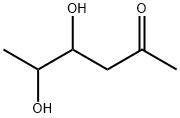 2-Hexanone, 4,5-dihydroxy- (9CI) Struktur