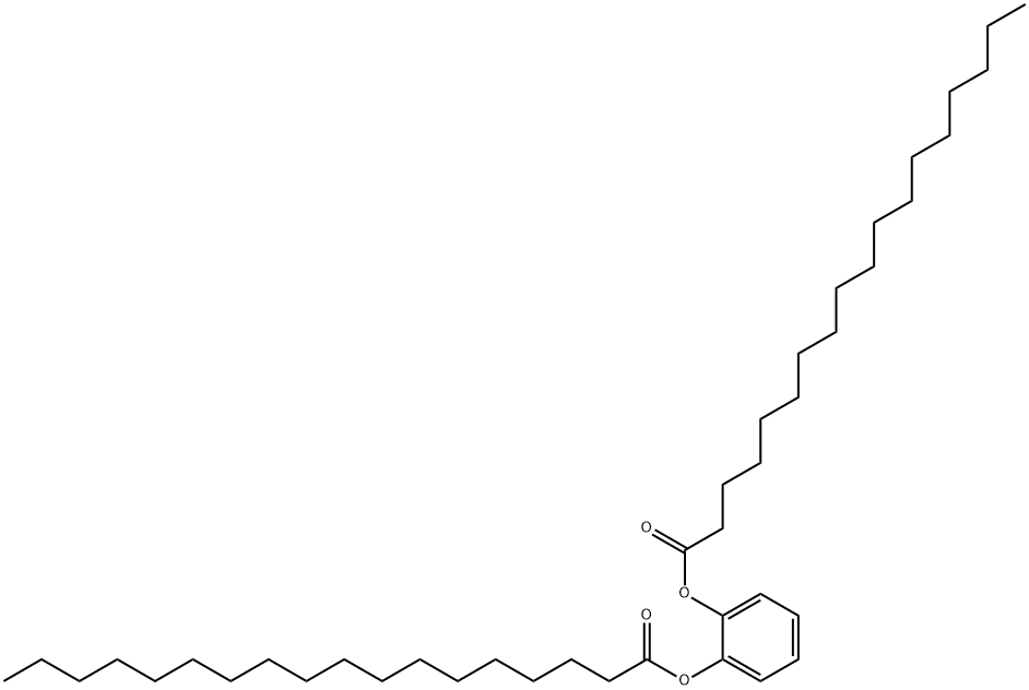 Octadecanoic acid, 1,2-phenylene ester 结构式