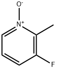 3-氟-2-甲基吡啶1-氧化物 结构式