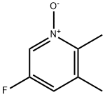Pyridine, 5-fluoro-2,3-dimethyl-, 1-oxide (9CI),113210-00-7,结构式