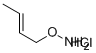 O-But-2-enyl-hydroxylamine hydrochloride 结构式