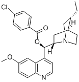 HYDROQUININE 4-CHLOROBENZOATE Structure