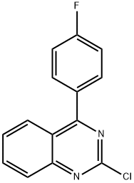 2-Chloro-4-(4-fluorophenyl)quinazoline Struktur