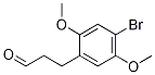 Benzenepropanal, 4-broMo-2,5-diMethoxy-,1132701-96-2,结构式