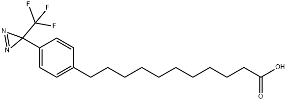 11-(4-(3-(trifluoromethyl)diazirinyl)phenyl)undecanoic acid Structure