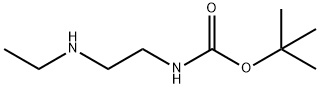 TERT-BUTYL 2-(ETHYLAMINO)ETHYLCARBAMATE 化学構造式