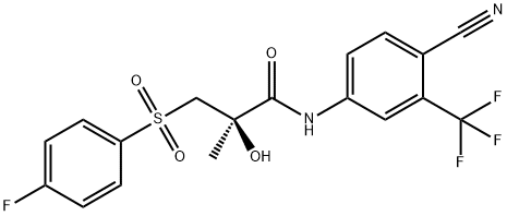 (R)-Bicalutamide Struktur