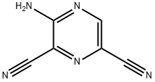 2,6-PYRAZINEDICARBONITRILE,3-AMINO-,113305-95-6,结构式