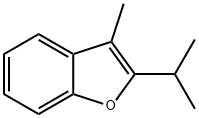 Benzofuran, 3-methyl-2-(1-methylethyl)- (9CI),113334-55-7,结构式
