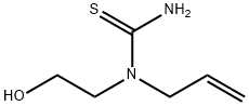 Thiourea,  N-(2-hydroxyethyl)-N-2-propenyl-  (9CI) 化学構造式
