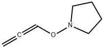 Pyrrolidine, 1-(1,2-propadienyloxy)- (9CI) Structure