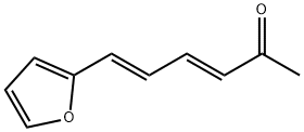 6-(2-Furyl)-3,5-hexadien-2-one 化学構造式