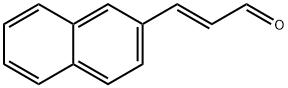 3-(萘-2-基)丙烯醛 结构式