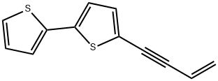 5- (3-бутен-1-инил) -2,2'-битиофен структура